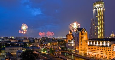Victory Day Fireworks